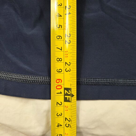 Rip Curl Planet Rashguard Mens Medium Blue Classic Short Sleeve Shirt Swimming - Picture 9 of 9